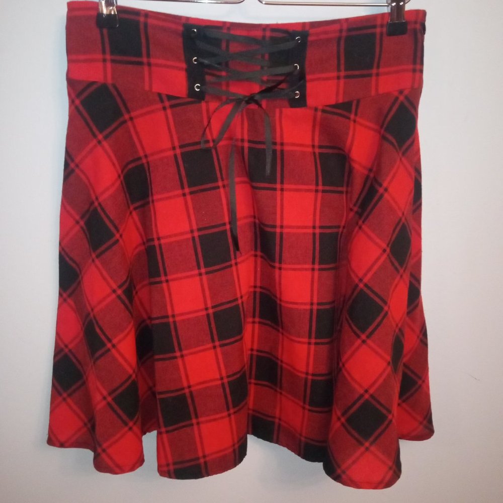Plaid skirt